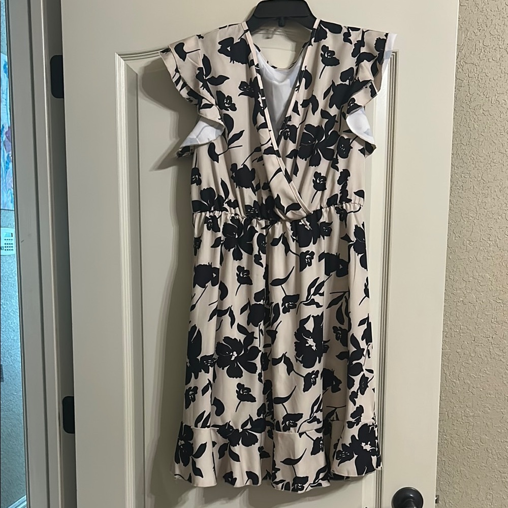 Floral mini dress